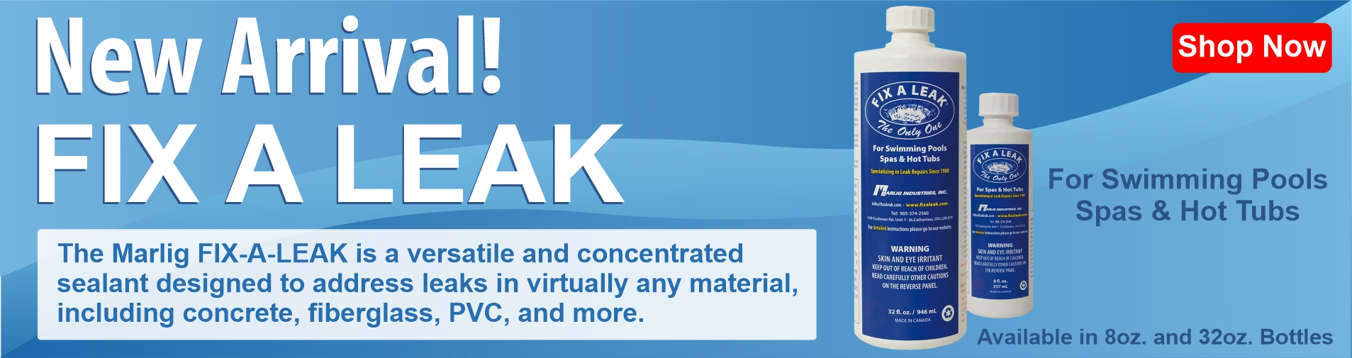 Fix-A-Leak now available
